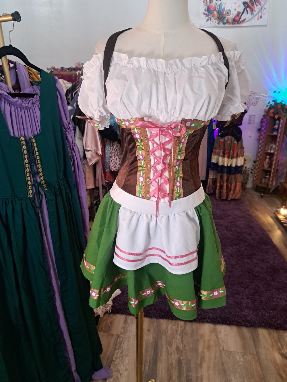🍻 • Leg Avenue Gretchen Oktoberfest / Bavarian Dress Costume • Med